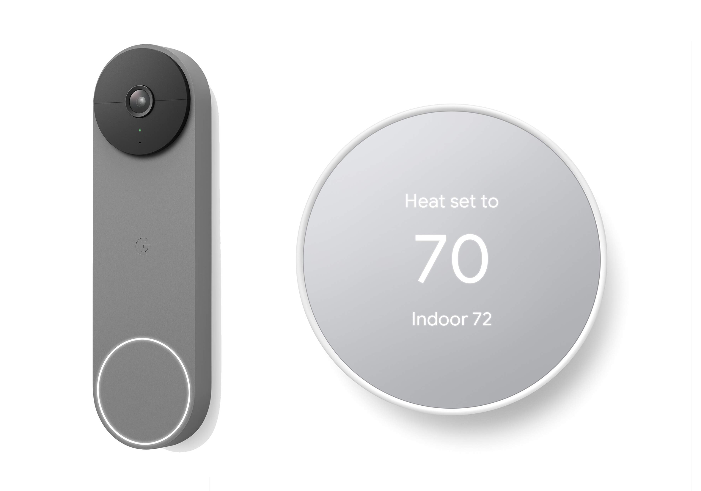 Google home mini and sales nest thermostat